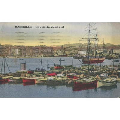 Marseille - Un coin du Vieux Port